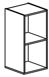 Rhythm Series 4511 Narrow Shelf for Cabinet Installation