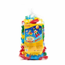Educational Building Blocks Set for Kids with 240 Pieces - Super-Mix