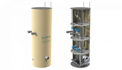 Wastewater Pumping Station, Fiberglass Housing Model