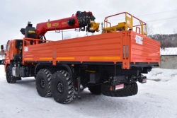 GIRD Mobile Crane Manipulator 5849AG on KAMAZ 43502-D5 Chassis
