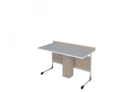 Two-Seat Physics Student Desk AGAT 01.09.13