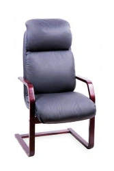 Conference Chair Nadir Extra with Wooden Base