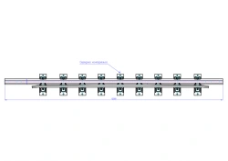 Cross Rail with Counter Rail Project N2768.64.000