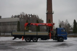 Multi-functional Hydraulic Crane Truck KMA on KAMAZ 65117 64K03N-U8