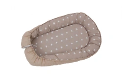 Polini Kids Star Nesting Bumper for Infants, Macchiato, Model 0001485-6