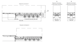 Container Transport Semi-Trailer SAV 93184K (Pneumatic Suspension)
