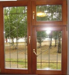 Wooden Window Block with Double Glazing for Residential and Commercial Use