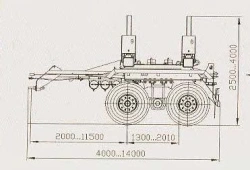 Heavy-Duty Trailer SAV 83431T1...T6 with EBS Braking System