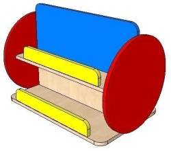 Floor Shelf FN.MDU.01.63.00.00.00 - Durable Storage Solution