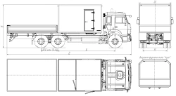 Heavy-Duty Truck for Hazardous Cargo Model 8751P1, 8751P4 on KAMAZ Chassis 65111-50, 65115-50, 65117-50