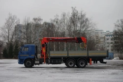 Hydraulic Crane Truck KMA on KAMAZ 65117 Chassis 64K02N-U9