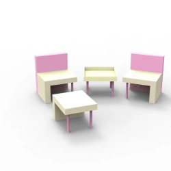Modern Furniture Set - 4 Pieces
