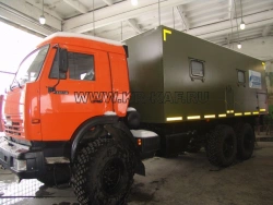 Mobile Laboratory Vehicle Model 574231 on KAMAZ-43118-50 Chassis