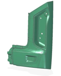 Right Rear Bumper Side Panel for LiAZ 6274 - 6274-2804018