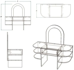 Vanity Table TS.1 - Stylish and Functional Design