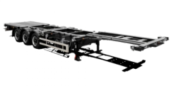 BONUM 928010 Semi-Trailer for Cargo Transport