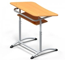 Adjustable Single Desk for Educational Institutions, Model PE-OUEP5-7
