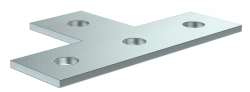 T-Shaped Connecting Plate for STRUT Profile CLM50D-PTS-136-40