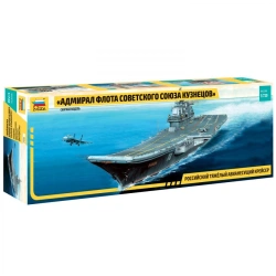 Russian Heavy Aircraft Carrier Model "Admiral of the Fleet of the Soviet Union Kuznetsov