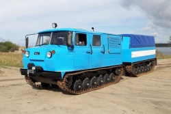 All-Terrain Crawler Vehicle STM-70871 for Cargo and Passenger Transport