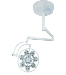 Adjustable Ceiling Surgical Light with Emergency Power "EMLED 500 LT