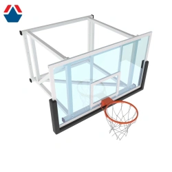 Wall-Mounted Folding Basketball Hoop System
