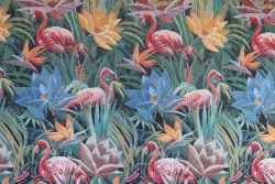 Jacquard Upholstery Fabric Flamingo Art. 300424