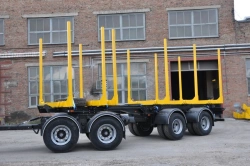Versatile Trailer 843443 for Long Cargo Transport