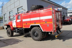 Fire Truck Tanker AC 3.0-40 (43206) on Ural Chassis 43206-1151-61 and 43206-1151-71