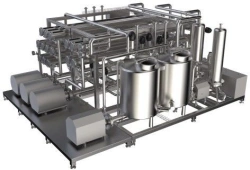 Ultrafiltration Unit for Concentrating Whey Protein
