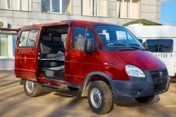 Passenger and Cargo Vehicle IAC-1767MY on GAZ 3302 Chassis