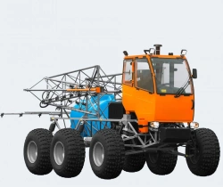 Self-Propelled Sprayer-Distributor TUMAN-1M with Interchangeable Equipment