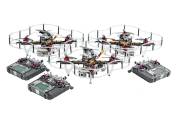 Drone Swarm Kit with 3 Ready-to-Fly Quadcopters and WiFi Router