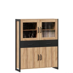 Small Combined Cabinet in Golden Oak - Techno LD.678190.000