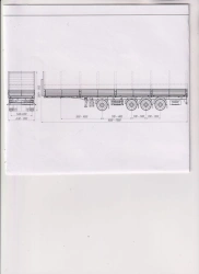 Semi-Trailer PB-4 PR4 Type, Modification 92296-0000010-02