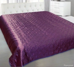 Quilted Bedspreads with Synthetic and Blended Fillings