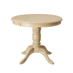Round Expandable Dining Table "Vostok-1R