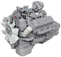 6-Cylinder Diesel Engine YAMZ-65672 with Turbocharging