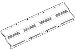 Roof Side Panel for Tram Cars, Model 71-411.16.23.245-01