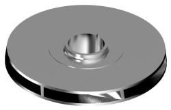 Floating Working Wheel, MT5A-80/100DP, 17mm Shaft, Thickened Short Hub, Niresist