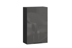 High Gloss Anthracite Facade Door 600 - Gerda LD.279450.000