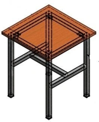 TV-MTB-1.16.01 Stool - Durable and Stylish Design