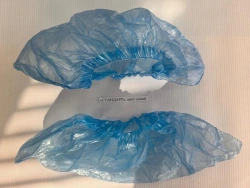 Medical non-sterile shoe covers "STANDARD", colour blue, 10 pairs, in zip-lock bags according to TU 32.50.50-001-45266304-2022