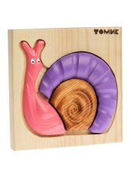 Snail Picture Puzzle (4 pieces) Model 425