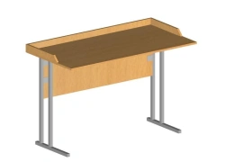Laboratory Student Table - Two-Seater, 1200x600, Plastic Top