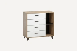 Stationary Cabinet on Panel Frame - TU-2