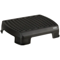 Ergonomic Footrest with Textured Surface, Polypropylene