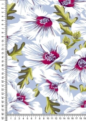 Melange Knit Fabric (70% Cotton, 22% Polyester, 8% PU), Single-Faced Fleece