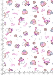 Melange Knit Fabric for Clothing (PE 47.5%, Cotton 47.5%, PU 5%), Elastic 1+1