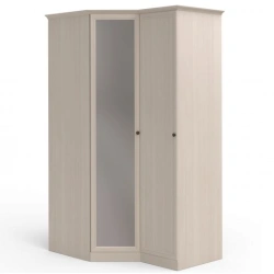 Corner Wardrobe "Camilla" FU5-01.T8L with Mirror and 1 Door
